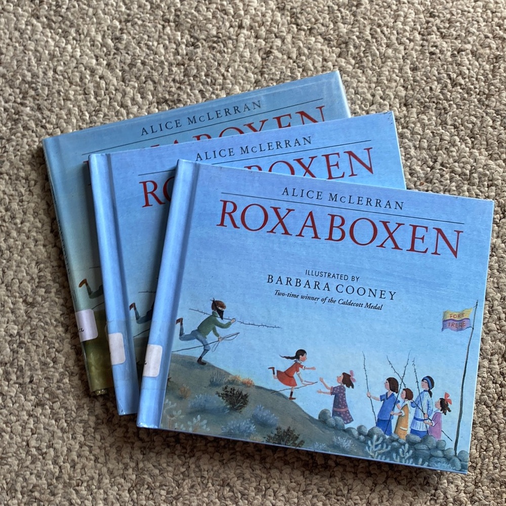 3 book set of Roxaboxen by Alice McLerran